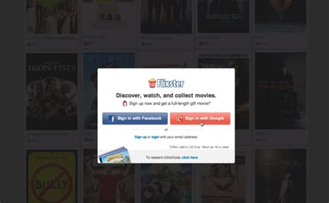 flixster sign in.